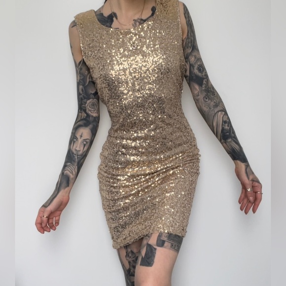 robe or sintillant small - Picture 2 of 2